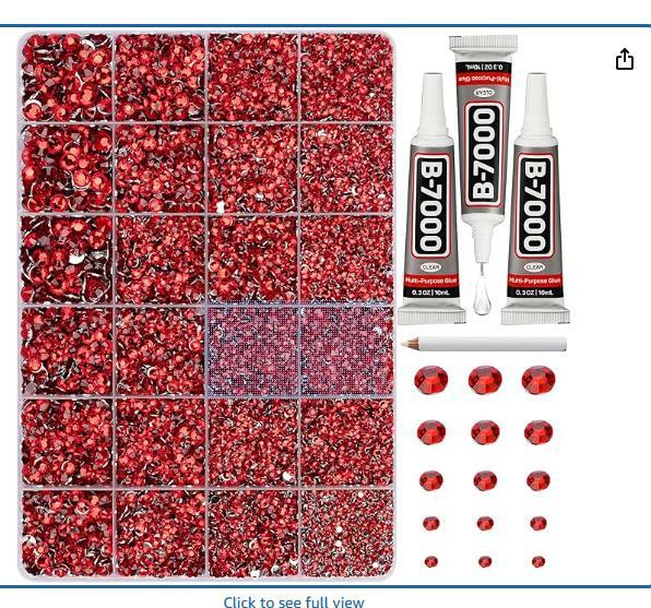 Resin rhinestones — crafts and DIY