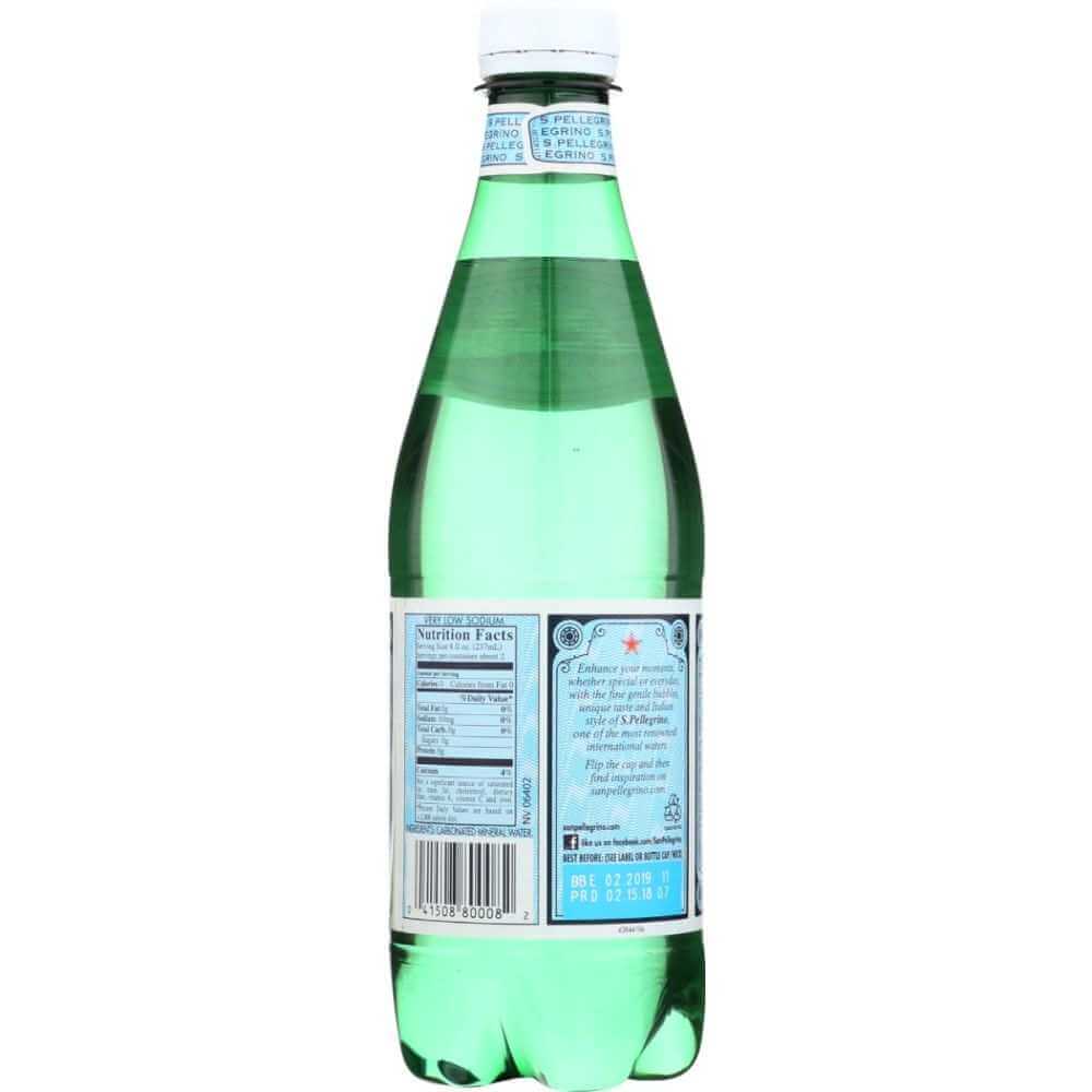 SAN PELLEGRINO: Sparkling Mineral Water Plastic 500 ml