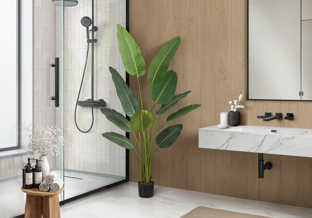 60" Tall, Artificial Plant, Bird Of