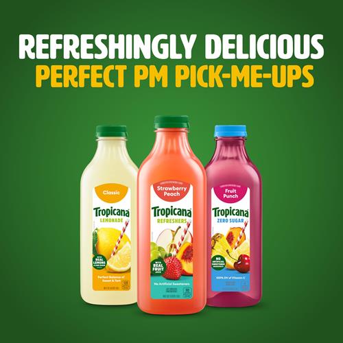 Tropicana Refreshers Strawberry Peach Juice Drink