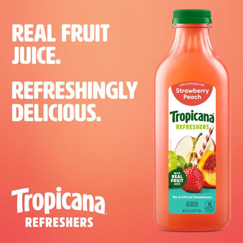 Tropicana Refreshers Strawberry Peach Juice Drink
