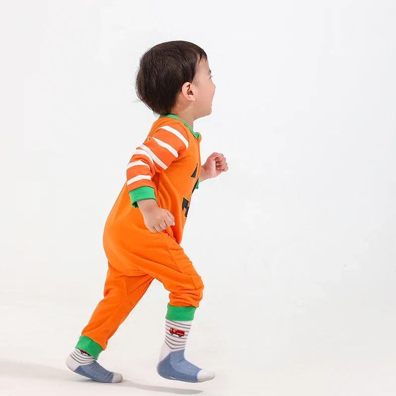 Orange Family Halloween Pajamas