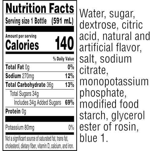 Gatorade Thirst Quencher Sports Drink 20Oz 8 Pack