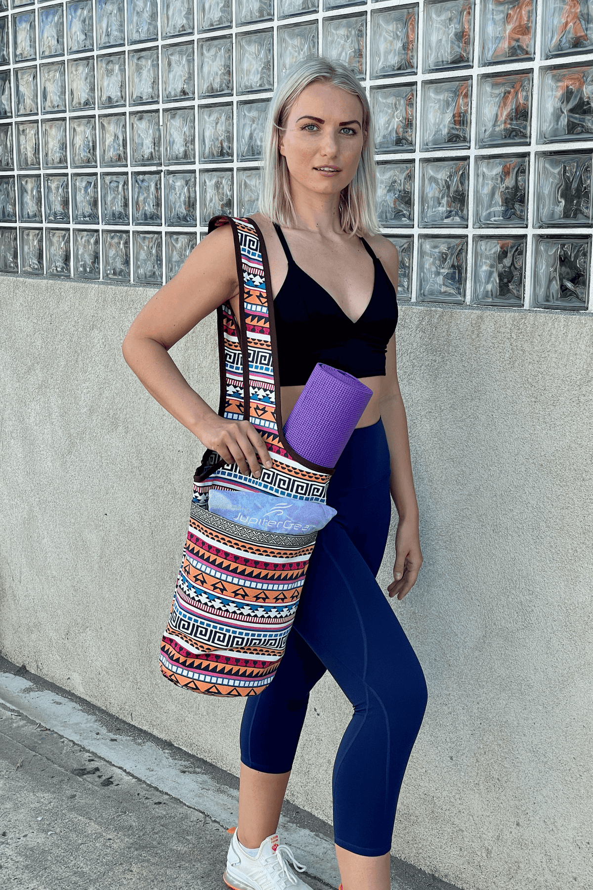 JupiterGear Yoga Mat Carrying Tote Bag