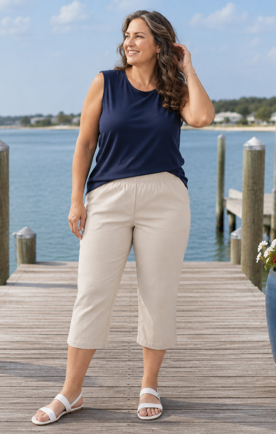 Women's Classic Relaxed Fit Sleeveless Tank