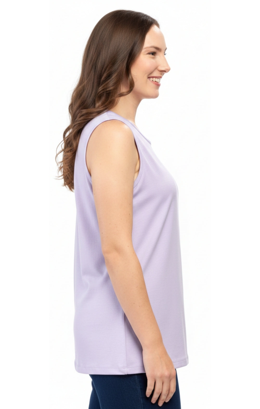 Women's Classic Relaxed Fit Sleeveless Tank