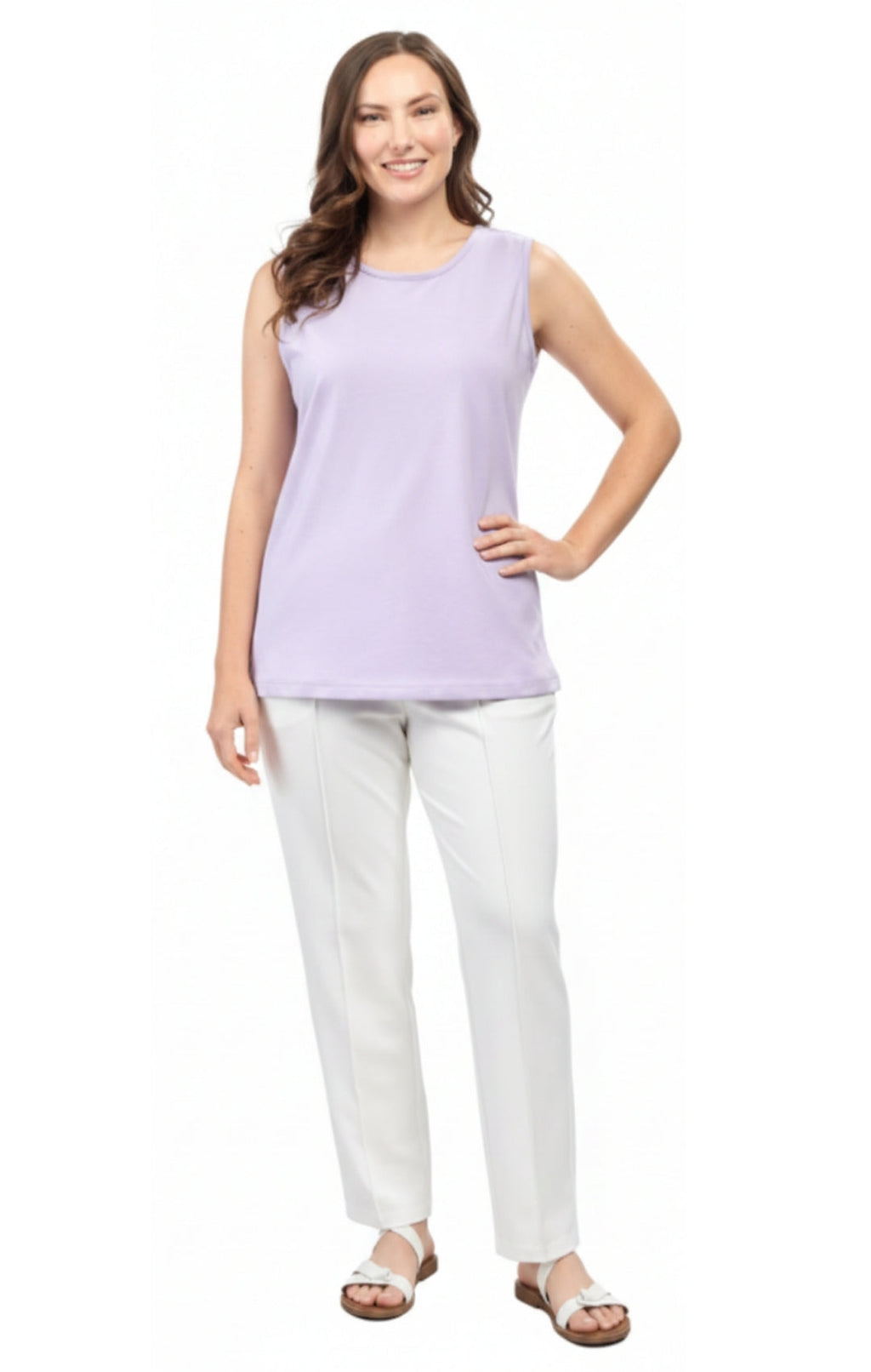 Women's Classic Relaxed Fit Sleeveless Tank