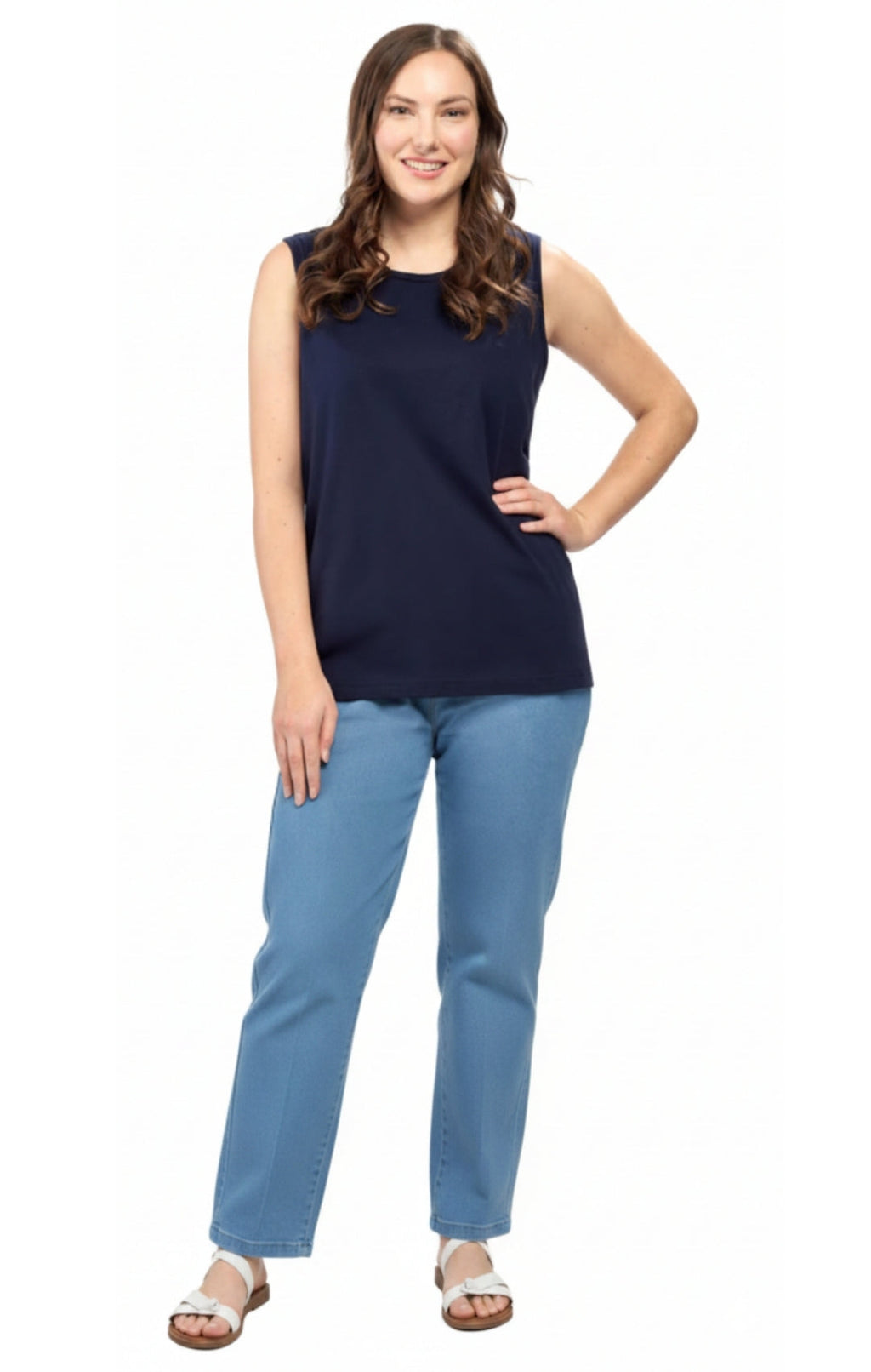 Women's Classic Relaxed Fit Sleeveless Tank
