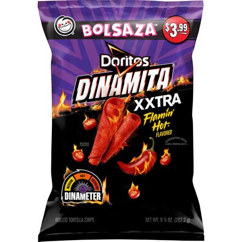 Doritos Dinamita Rolled Tortilla Chips 9.25 Oz