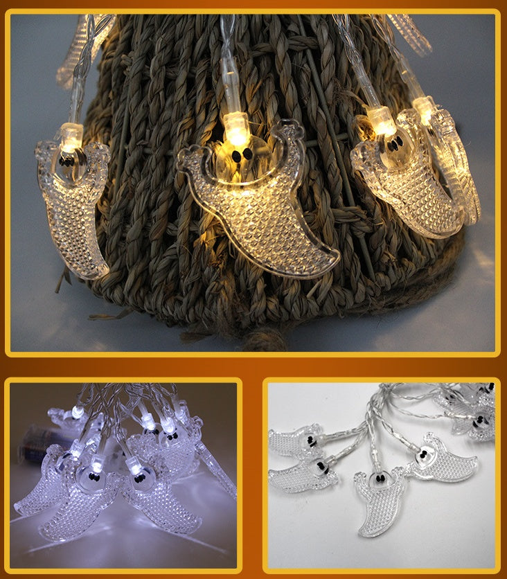 Halloween Lantern String Lights, 10 LEDs