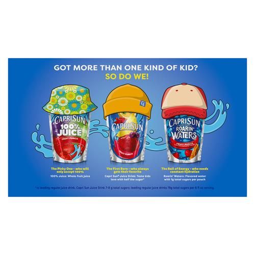 Capri Sun Mountain Cooler Mixed Fruit 6 Fl Oz 10 Ct