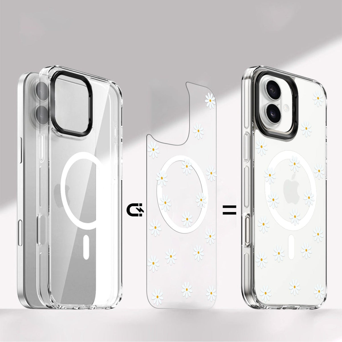 iPhone 16 Plus Floral Design Case Inspire Series