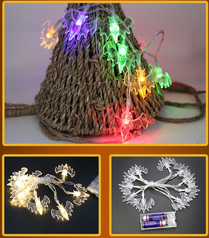 Halloween Lantern String Lights, 10 LEDs