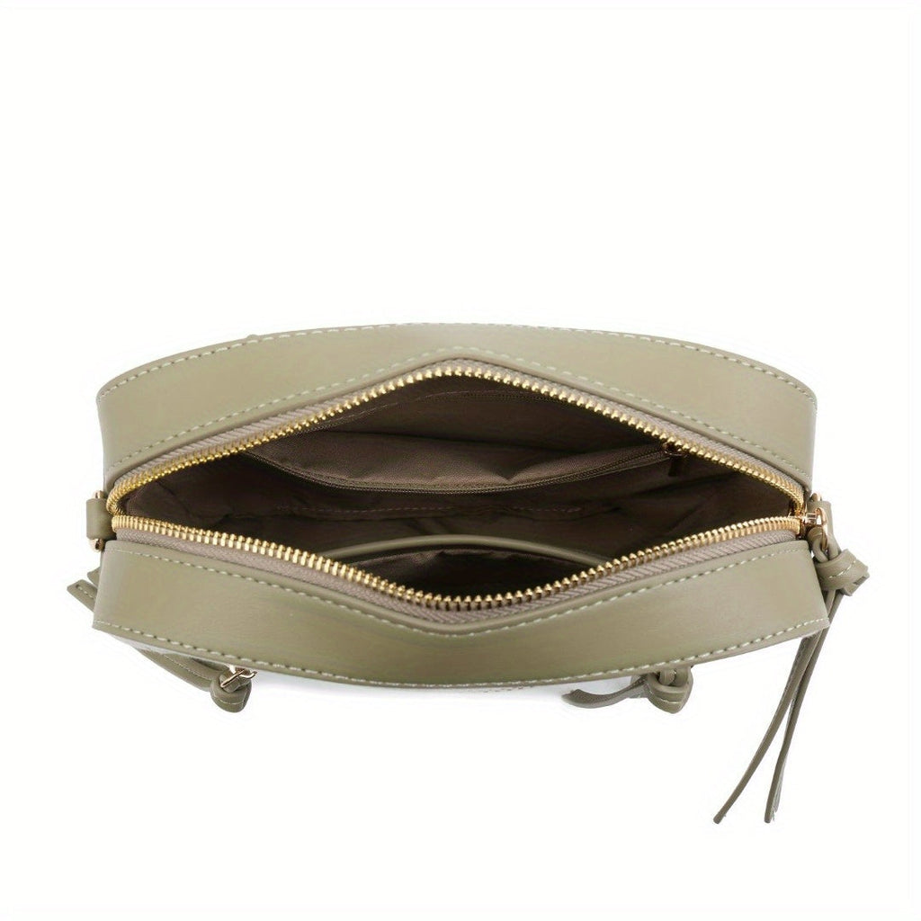 Small Color-Block Crossbody Purse