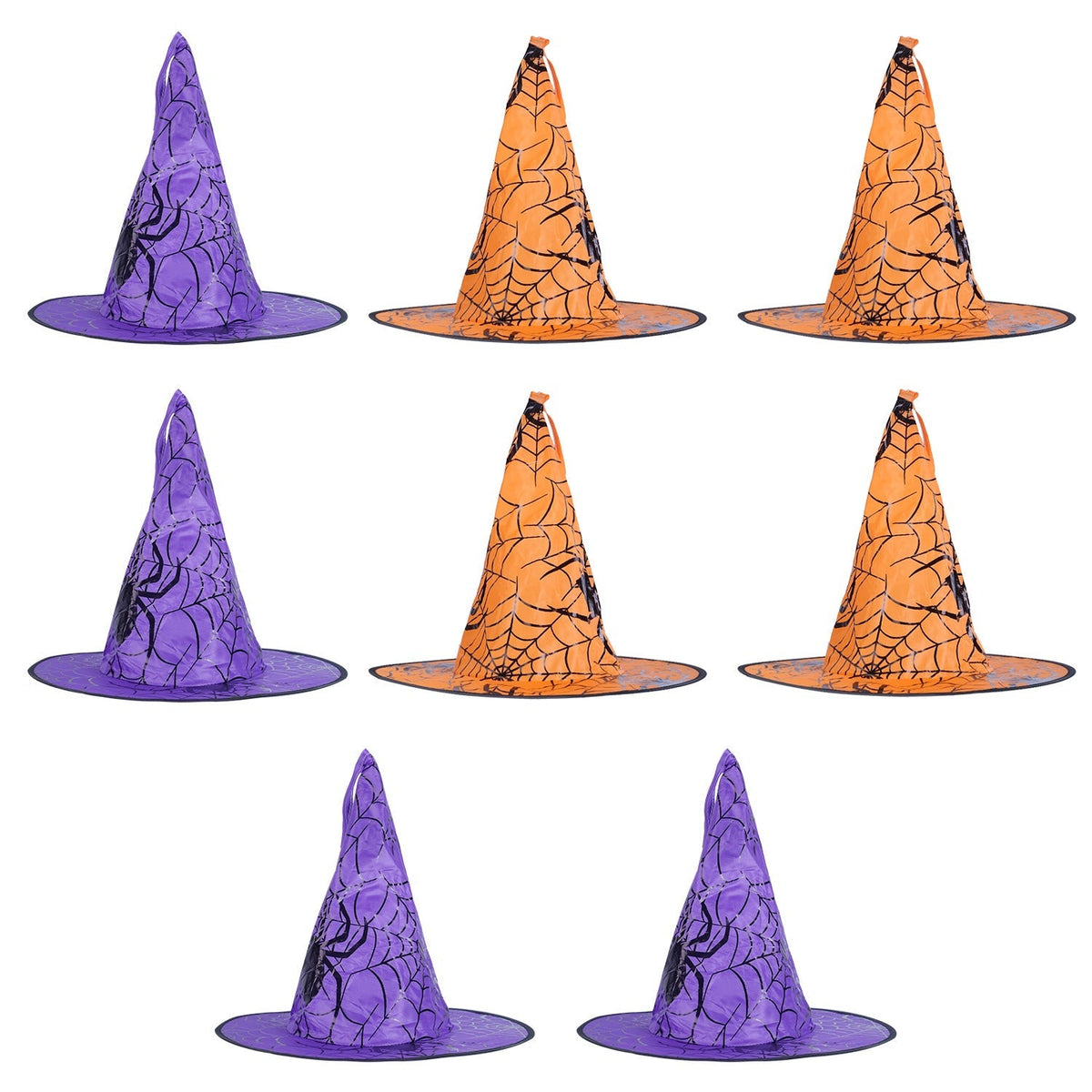 Witch Hat String Lights, 8 Hats, 13 ft