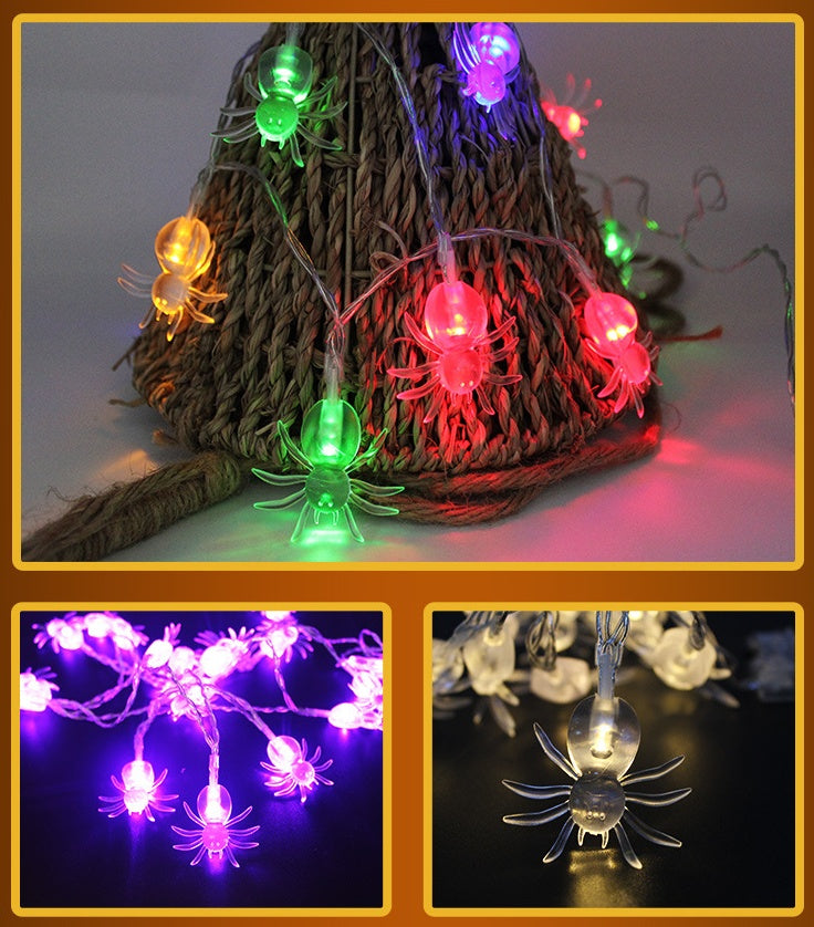 Halloween Lantern String Lights, 10 LEDs