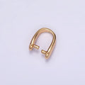 18K Gold Filled Bail for Pendant Z-490