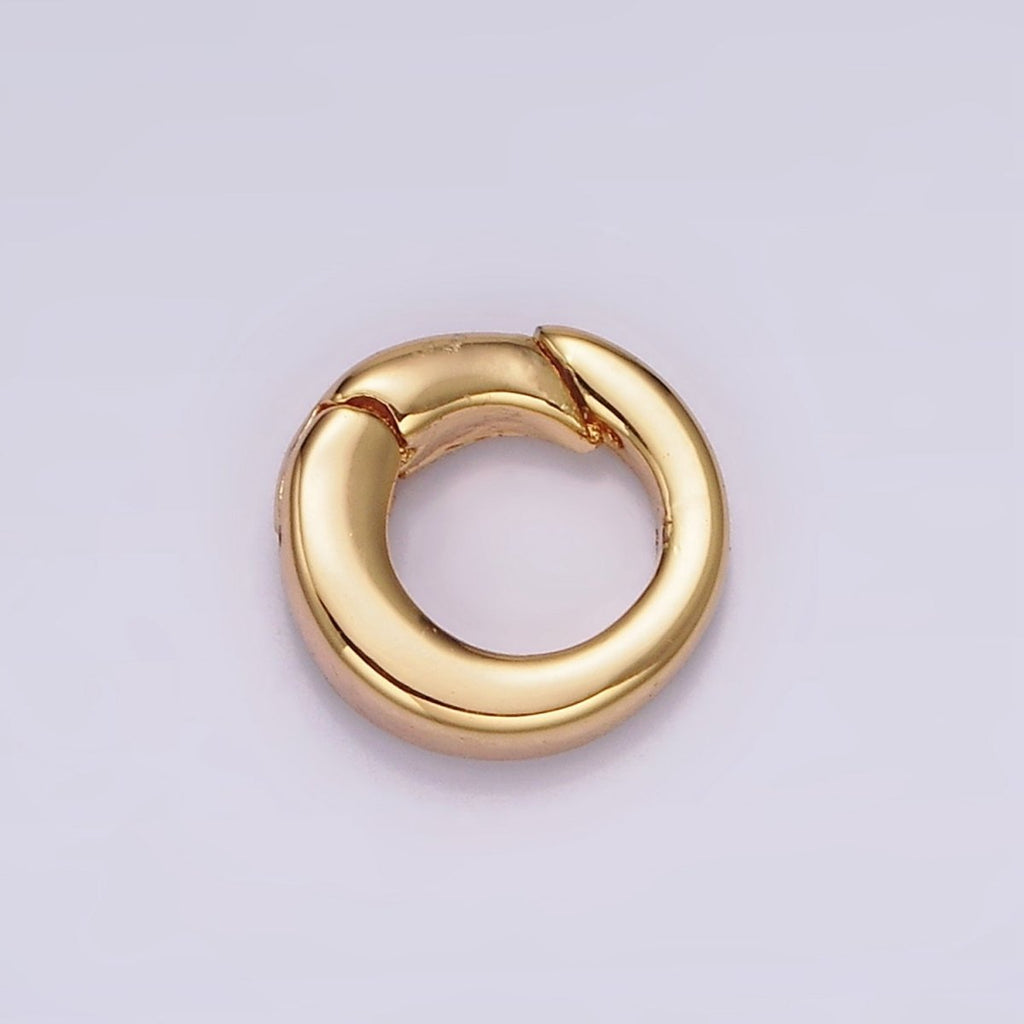 18K Gold Filled Push Gate Ring Z-492 - Z-497