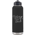 Drinks Well With Others 2 32 oz Water Bottle | Black