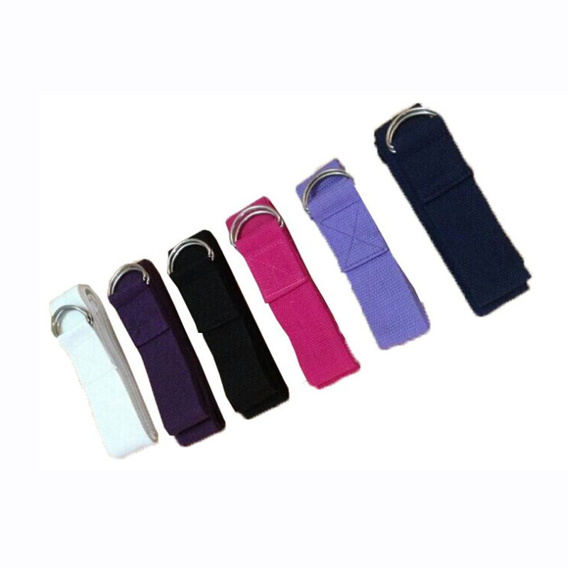 Adjustable Cotton Yoga & Stretching Strap – 180 cm