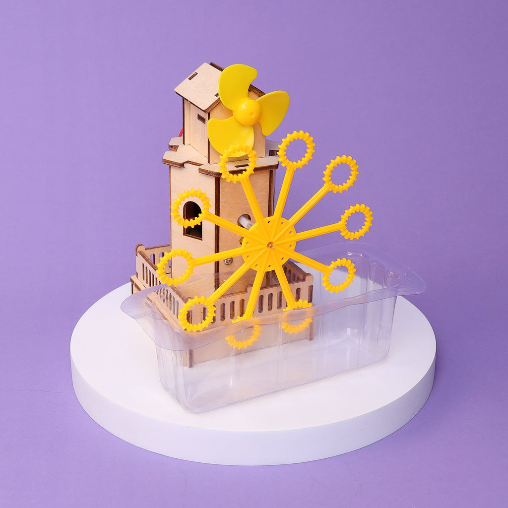 DIY Bubble Machine Kit – Educational STEM Toy for Kids