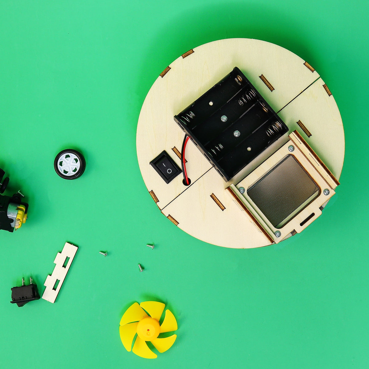 DIY Robot Vacuum Kit – STEM Educational Toy
