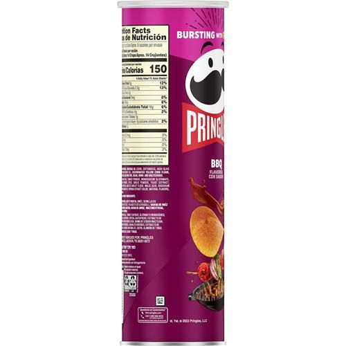 Pringles Potato Crisps Chips 5.5Oz 1 Can