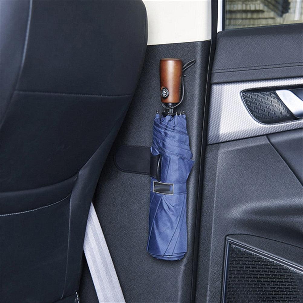 1pc mini Universal Car Trunk Mounting Bracket Umbrella Holder Clip Hook Interior Fashion Multifunction Car Truck Back Seat Umbrella Storage Holder Hanging Waterproof Organizer Bag Multifunctional Fastener Accessory