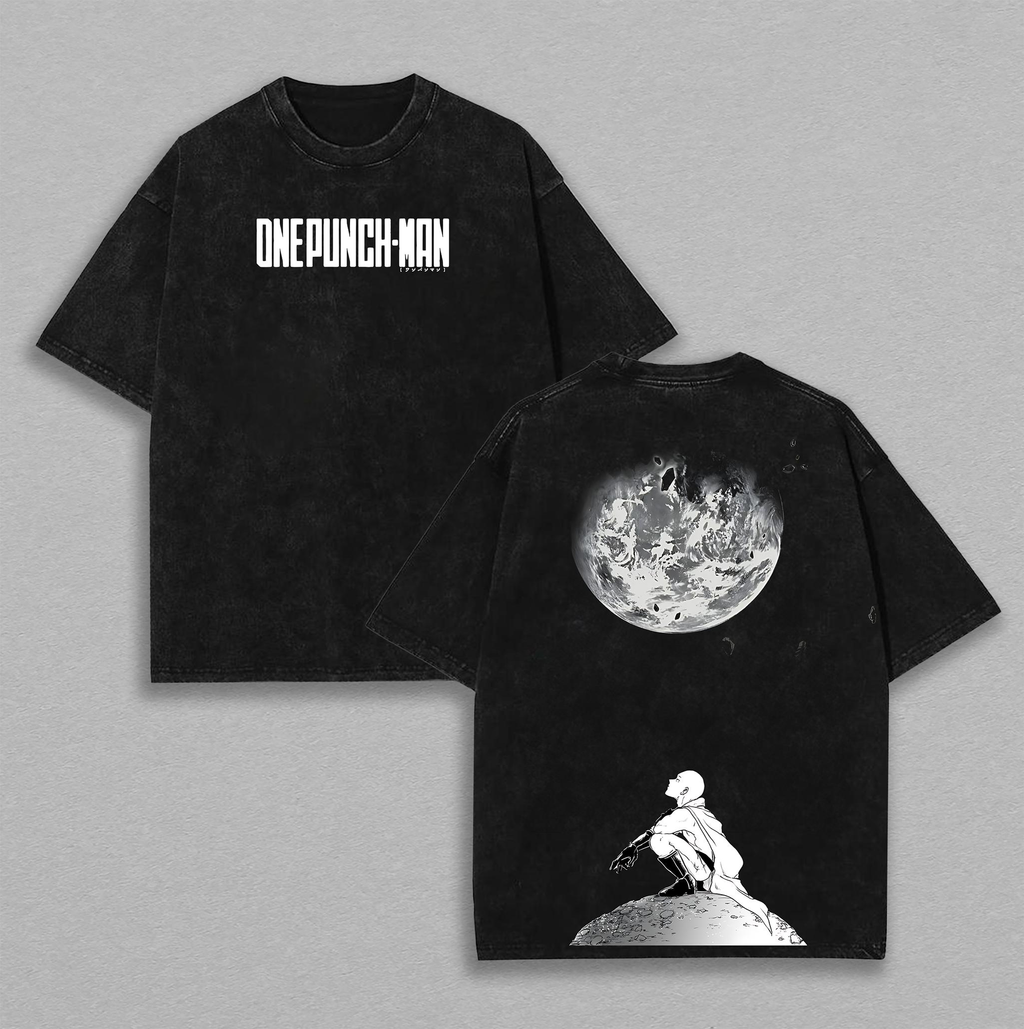 "Saitama One Punch" Retro Vintage Ver