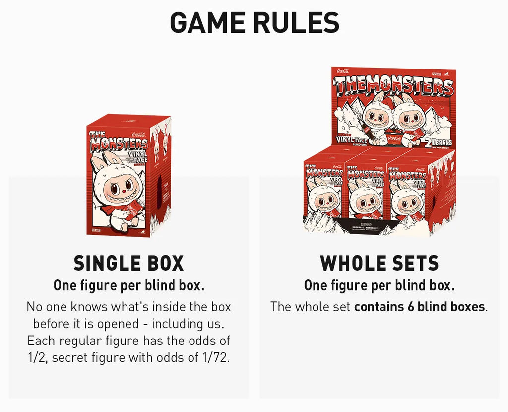 Pop Mart Labubu Coca Cola Blind Box