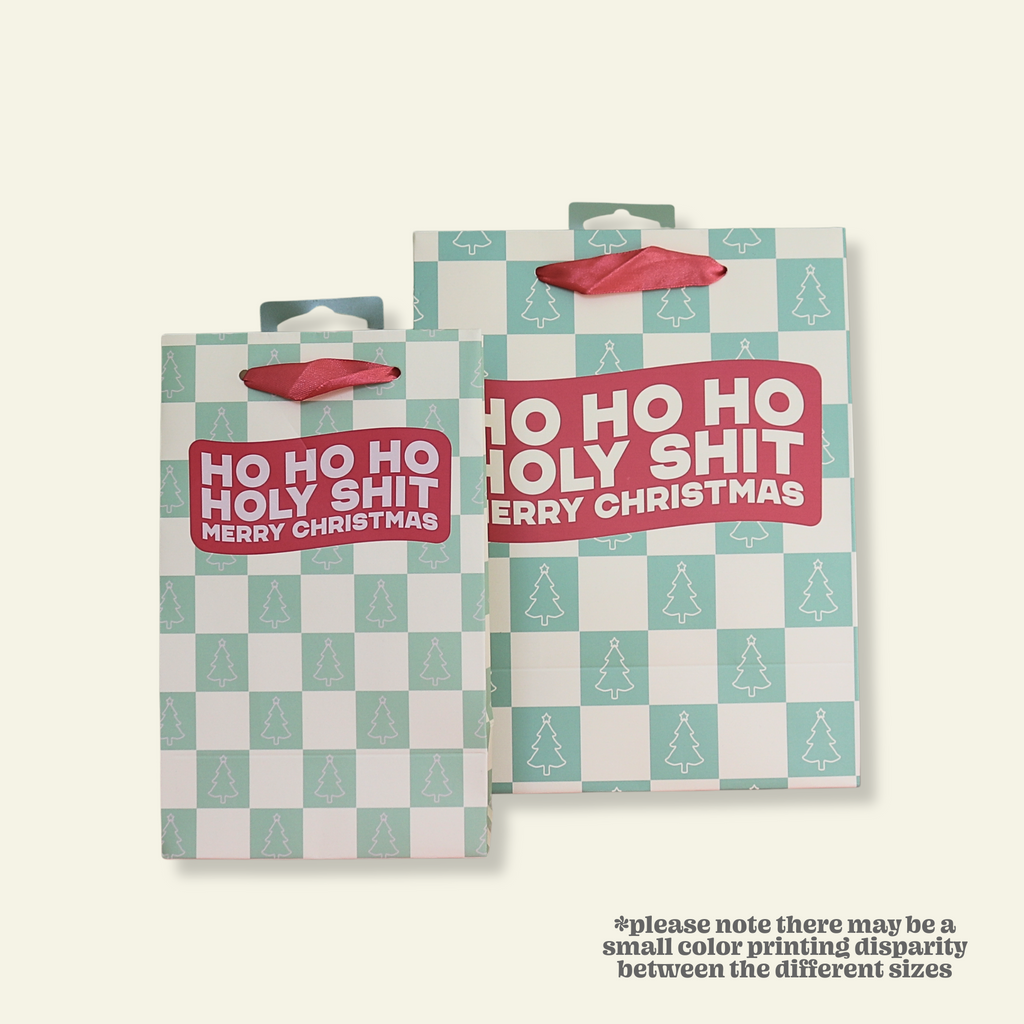 Ho Ho Holy Shit Christmas Gift Bag