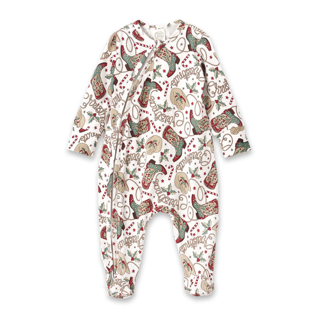 Western Christmas Matching Family Bamboo Pajamas