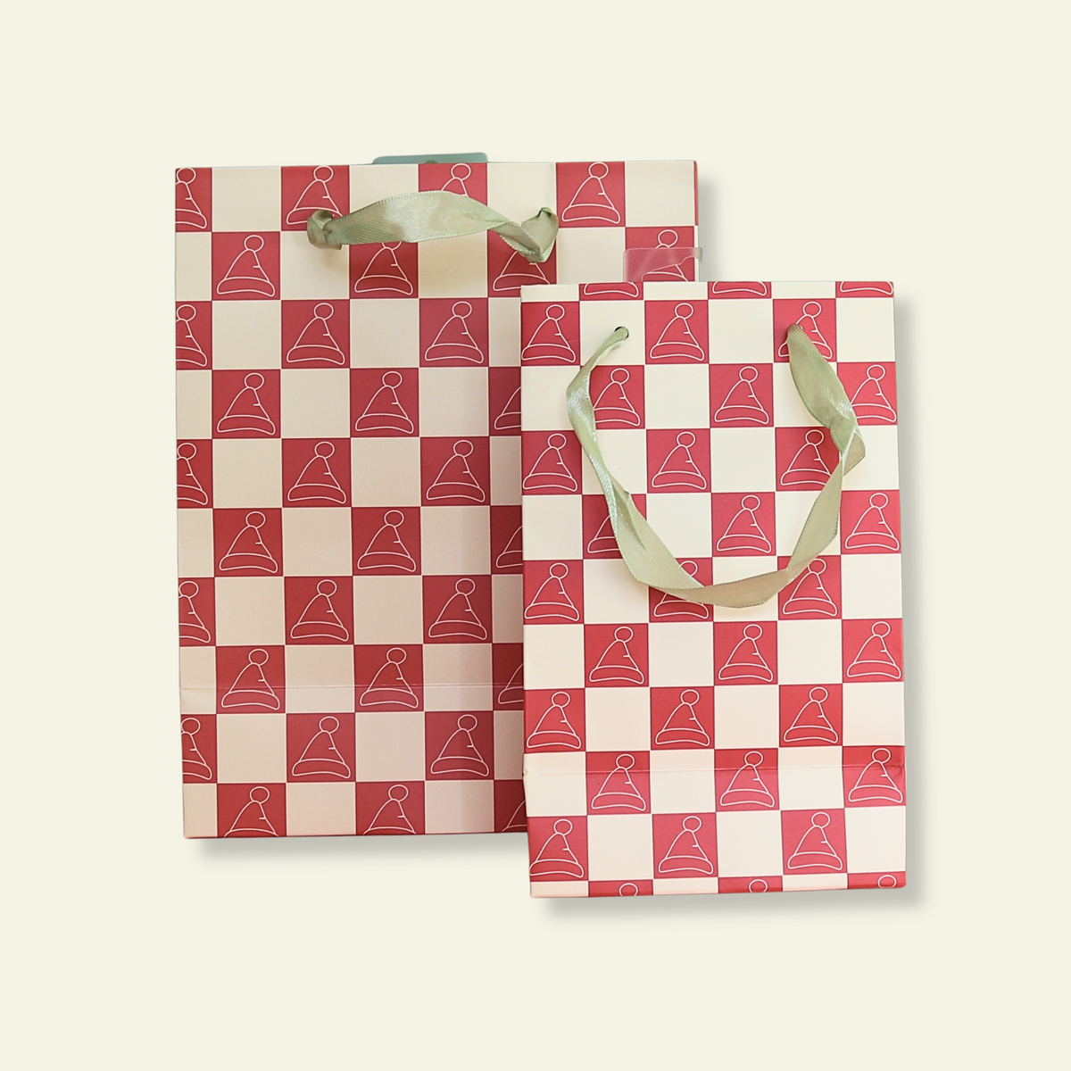 Santa Loves Everyone Christmas Gift Bag