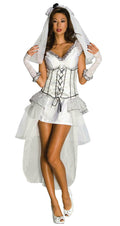 Secret Wishes Gothic Bride Costume, Large 10–14