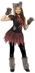 Fun World Wild Wolfie Girls' Costume