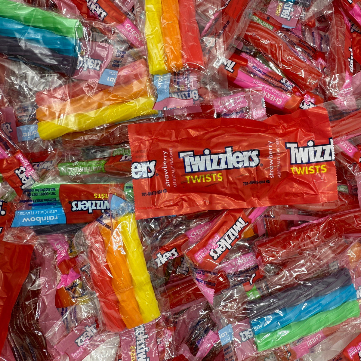 Twizzlers Twists & Pull ’N’ Peel Candy – 1 lb, 5 lb or 25 lb