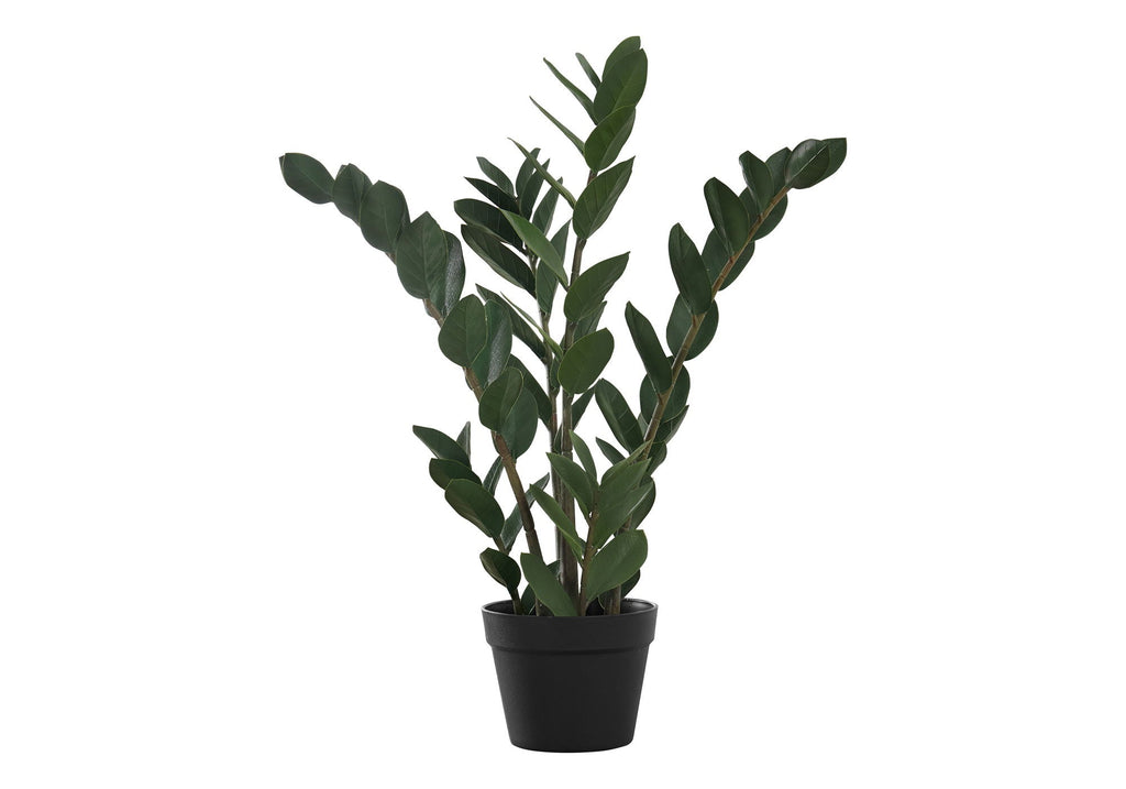 29-Inch Artificial ZZ Plant in Black Pot