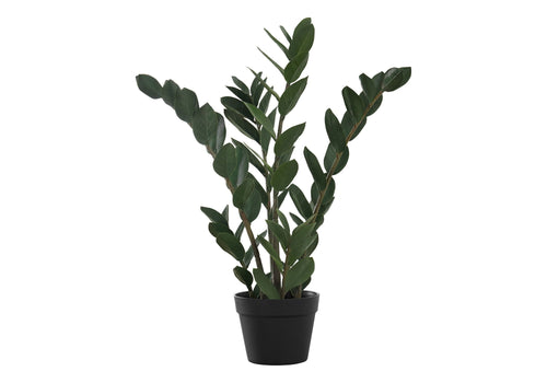 29-Inch Artificial ZZ Plant in Black Pot