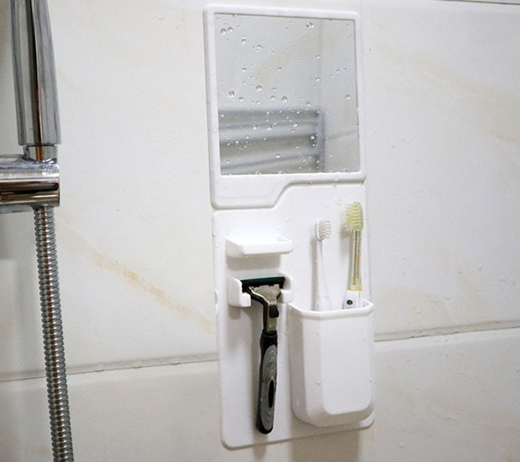 Multi-functional Silicone Toothbrush Holder Mighty Wall