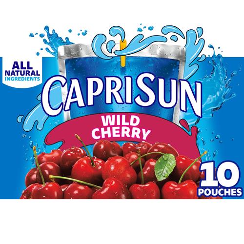 Capri Sun Wild Cherry Naturally Flavored 6 Fl Oz 10 Ct