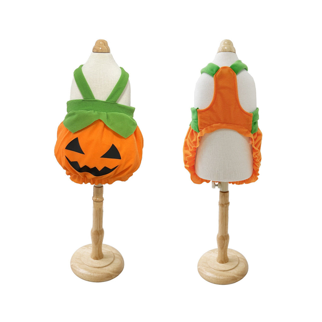 Pumpkin Harness Dress for Small Dogs & Cats