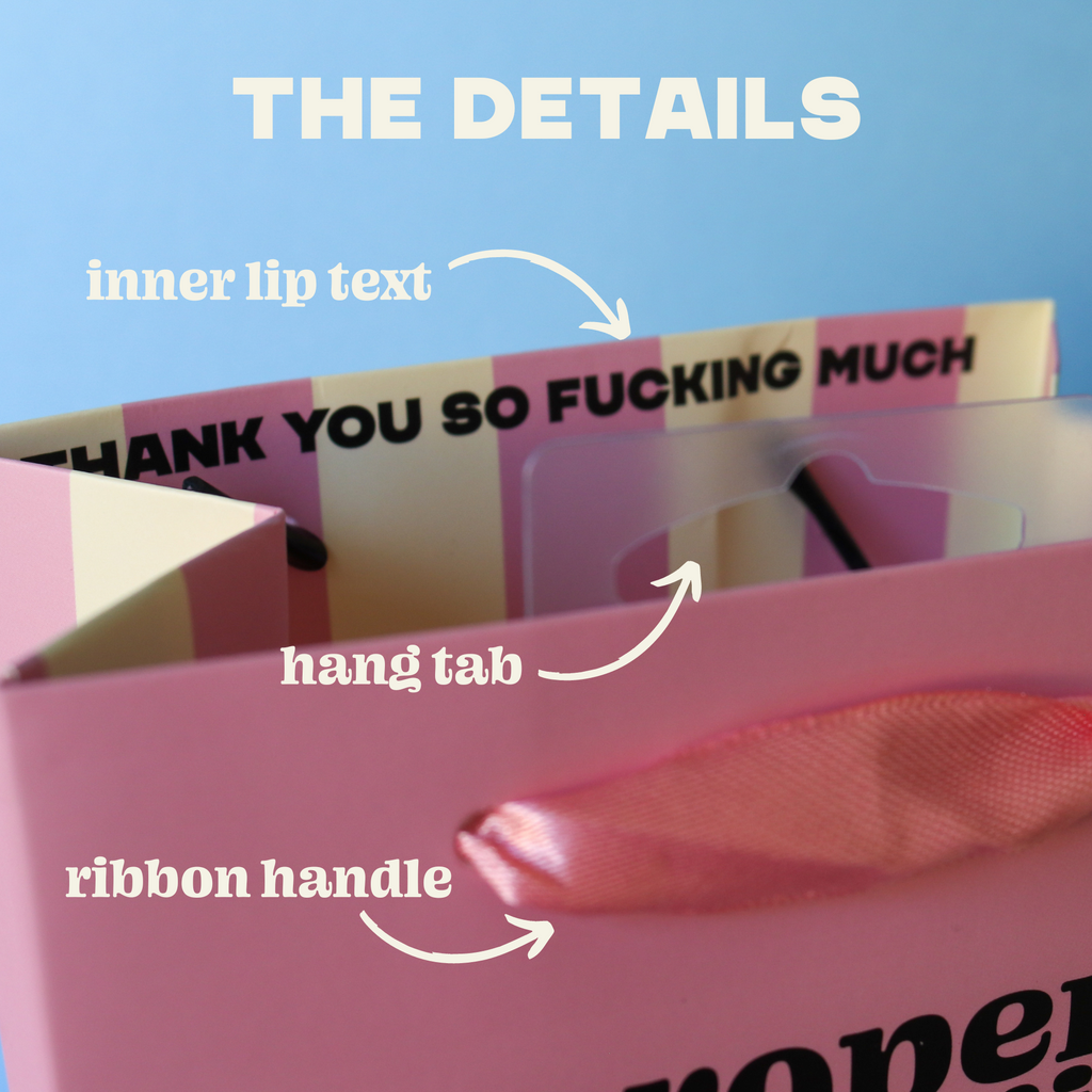 Ho Ho Holy Shit Christmas Gift Bag