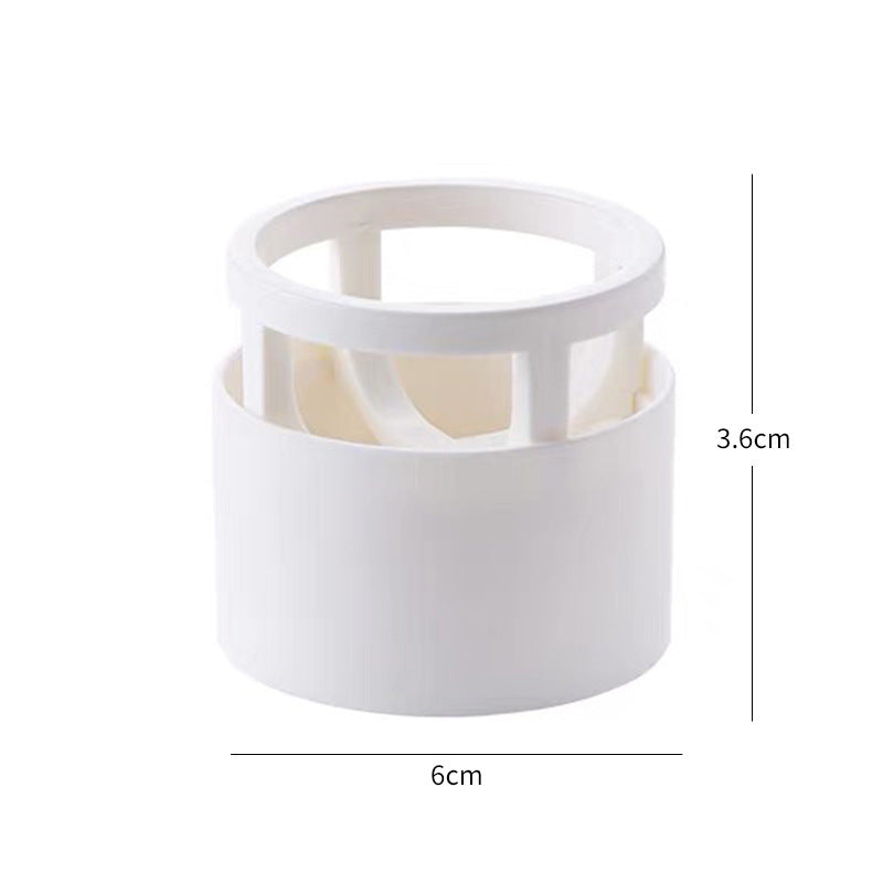 Heart-Pattern Makeup Sponge & Cosmetic Stand