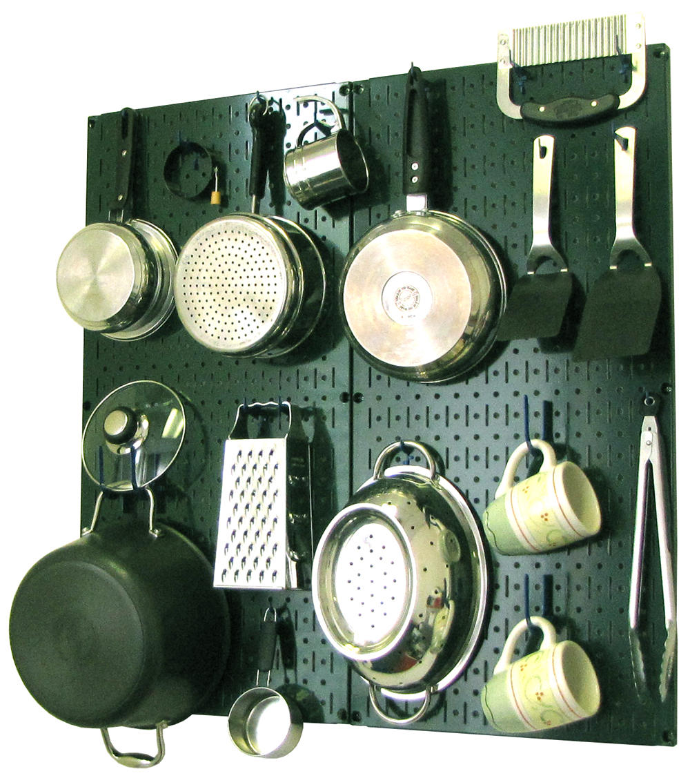 Kitchen Pegboard Organizer Kit Pots &