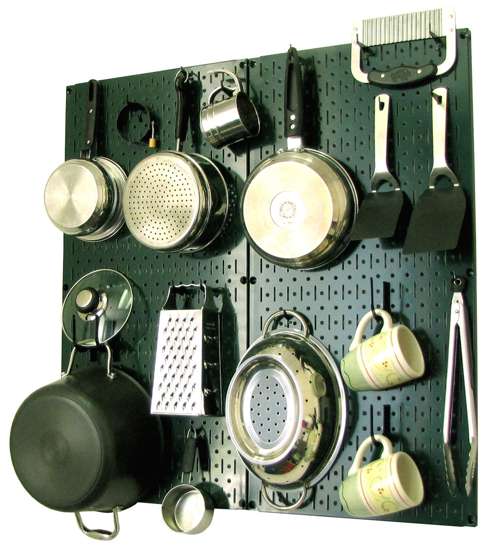 Kitchen Pegboard Organizer Kit Pots &