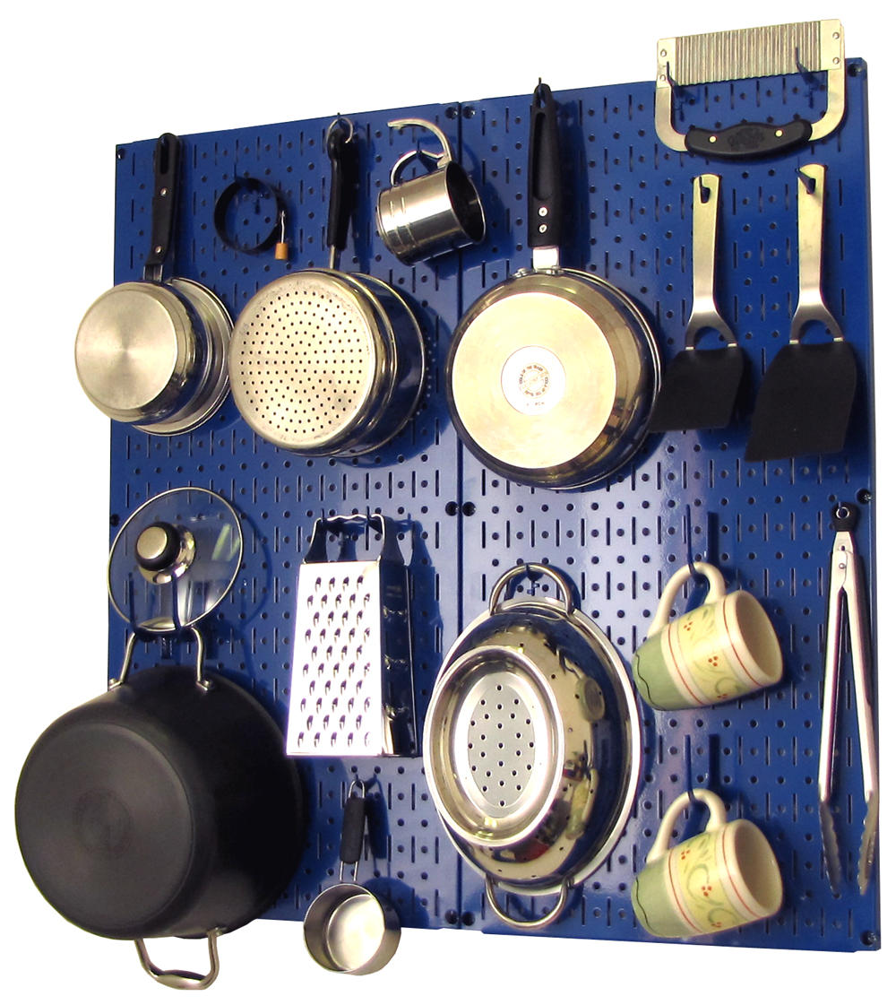 Kitchen Pegboard Organizer Kit Pots &
