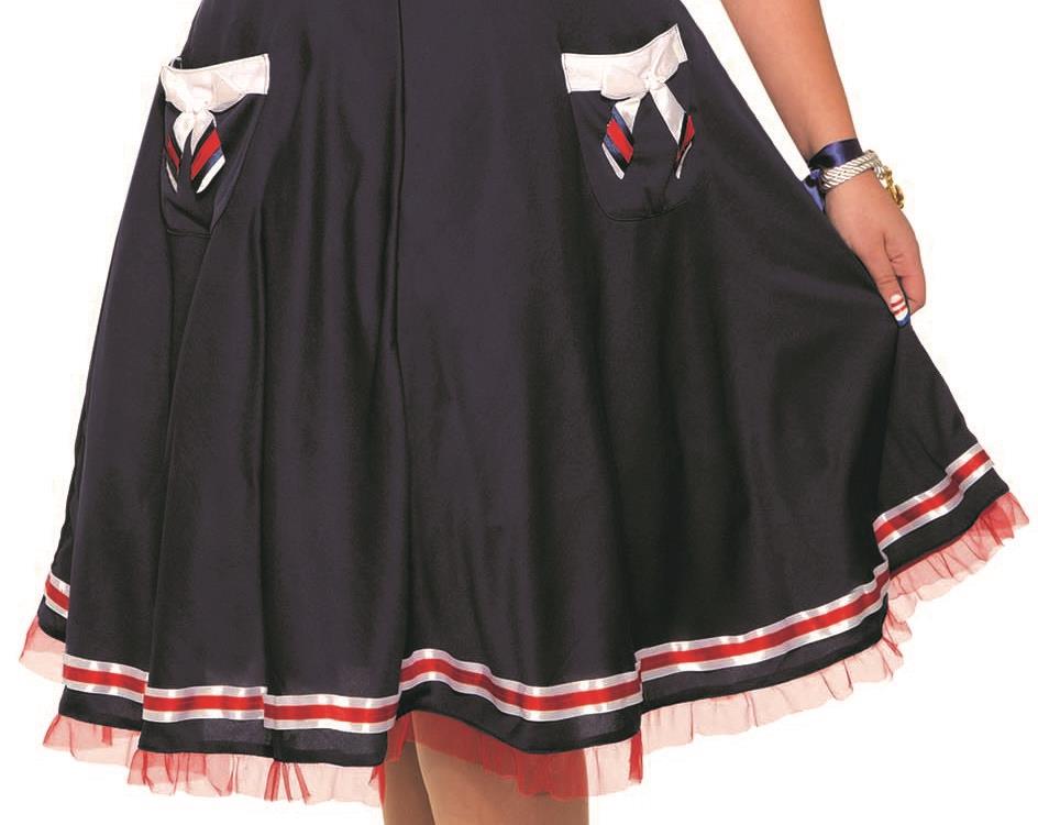 Women's Navy Sailor Costume, Plus Size