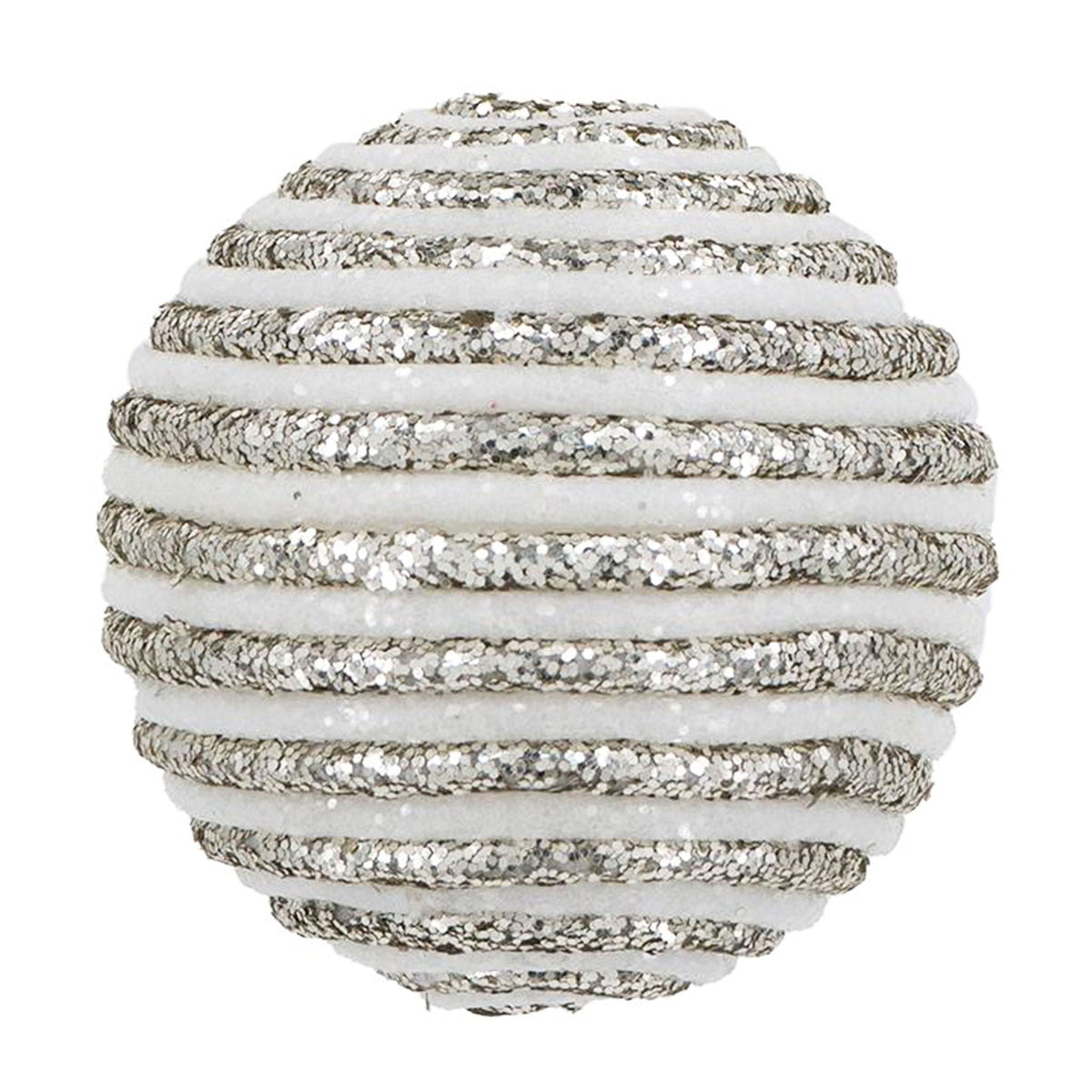 Christmas Ball Ornaments Set of 12 with Lightweight Construction - Pearl Silver or Red