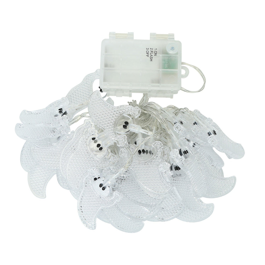Halloween Ghost String Lights, 30 LEDs, 9.8 ft