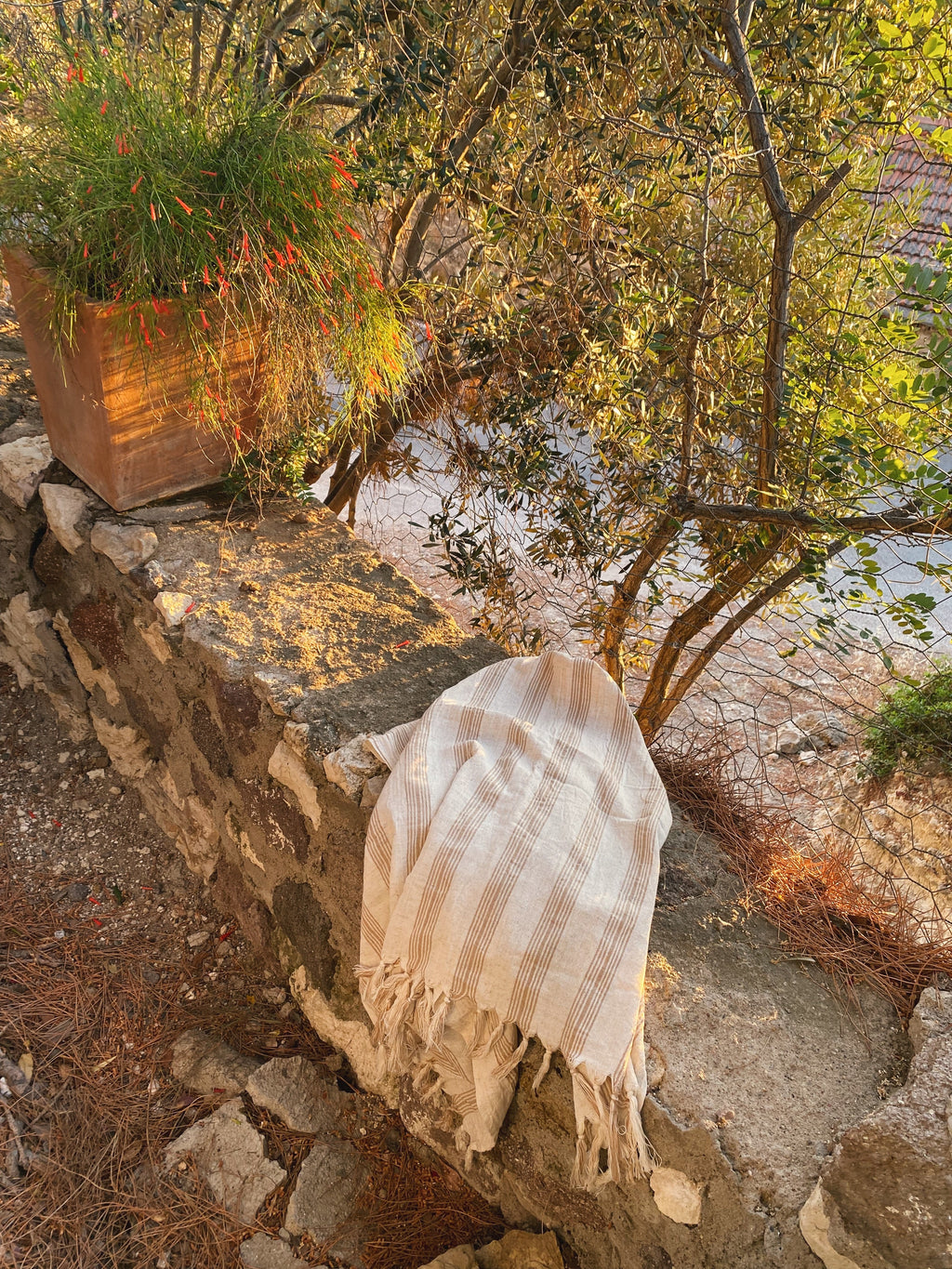 Ciragan Turkish Cotton Linen Towel